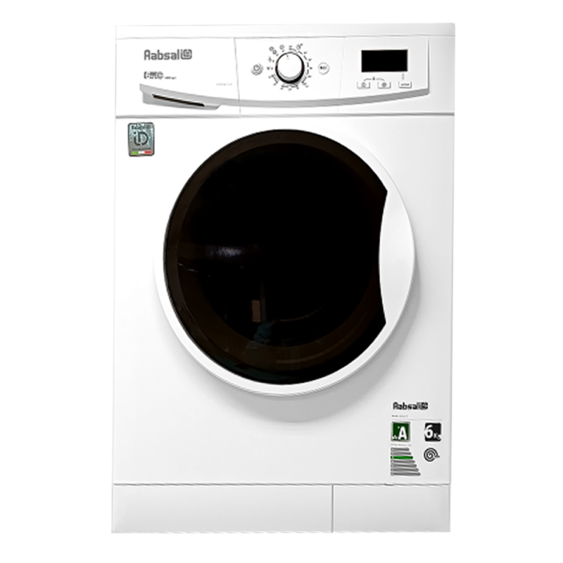 ماشین لباسشویی 6 کیلوگرم اتوماتیک آبسال مدل WRE6410-W