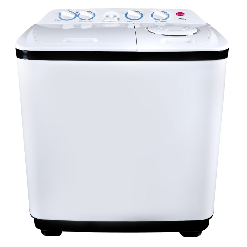 ماشین لباسشویی کورال 9.6 کیلویی مدل TTW 96504 NJ