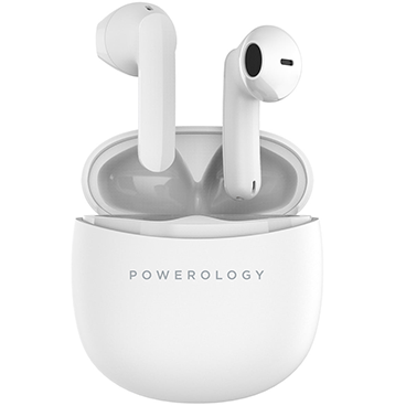 هندزفری بی سیم پاورولوجی مدل PWLAU001 -سفید