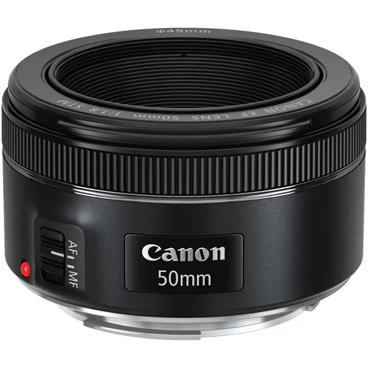 لنز دوربین کانن EF 50MM F/1.8 STM-مشکی