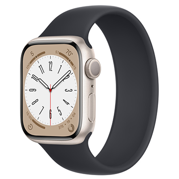 اپل واچ سری 8 مدل 45 میلی متری بند سولو لوپ