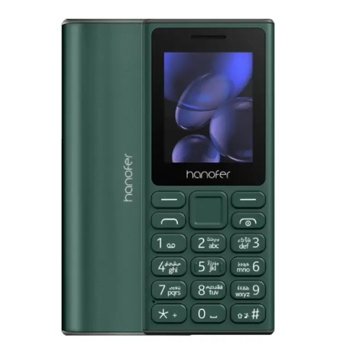 گوشی موبایل هانوفر مدل (2024) 105 دو سیم کارت-سبز تیره