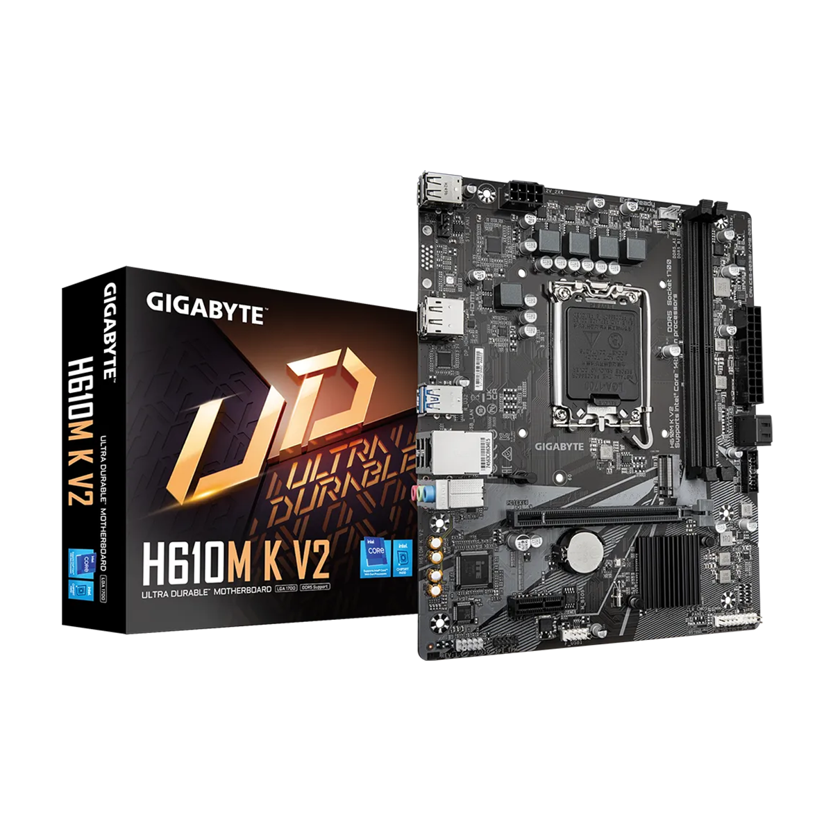 مادربرد گیگابایت مدل H610M K V2 (rev. 1.0) مادربرد گیگابایت مدل H610M K V2 (rev. 1.0)