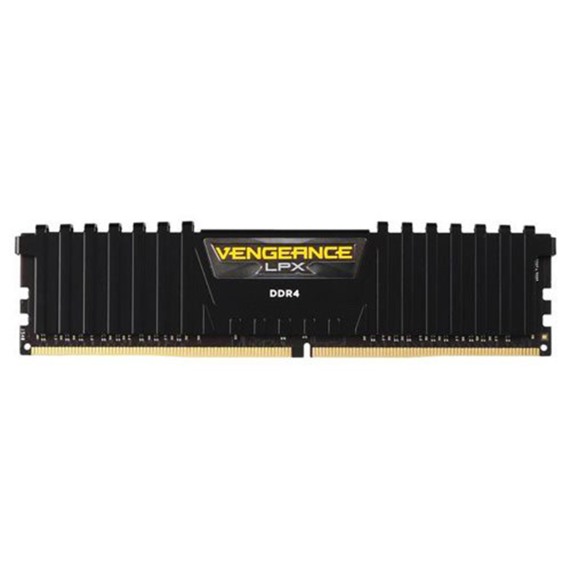 رم دسکتاپ DDR4 تک کاناله 3200 مگاهرتز CL16 کورسیر مدل VENGEANCE LPX ظرفیت 8 گیگابایت
