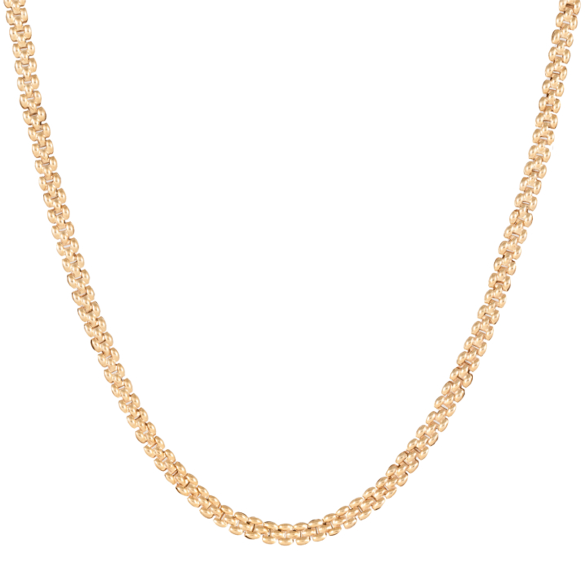 گردنبند طلا 18 عیار زنانه طرح رولکس کد wn4495-8.08