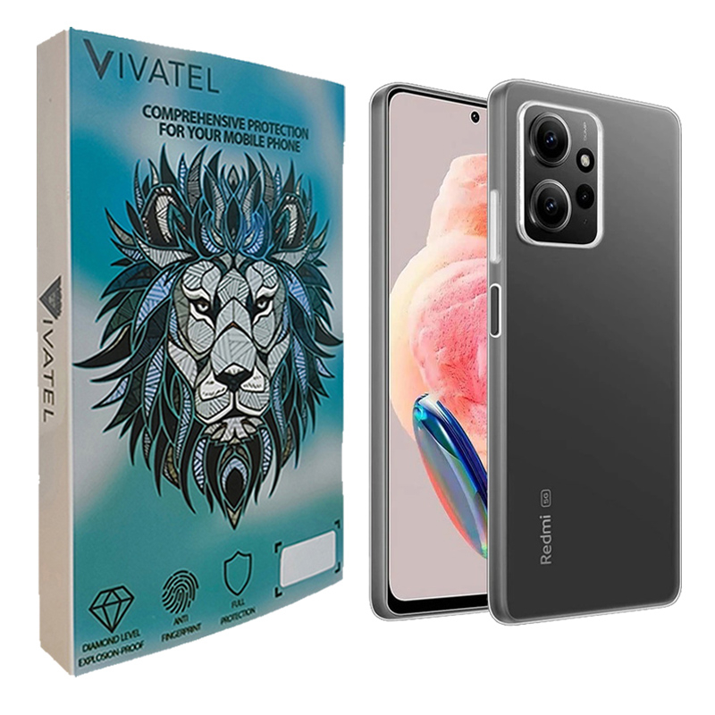 کاور گوشی شیائومی Redmi Note 12 4G ویواتل مدل Transparent کاور گوشی شیائومی Redmi Note 12 4G ویواتل مدل Transparent