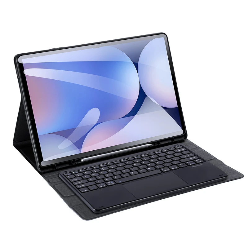 کیف کلاسوری کیبورد دار دوکس دوکیس مدل TK مناسب برای تبلت سامسونگ Galaxy Tab S10 Ultra