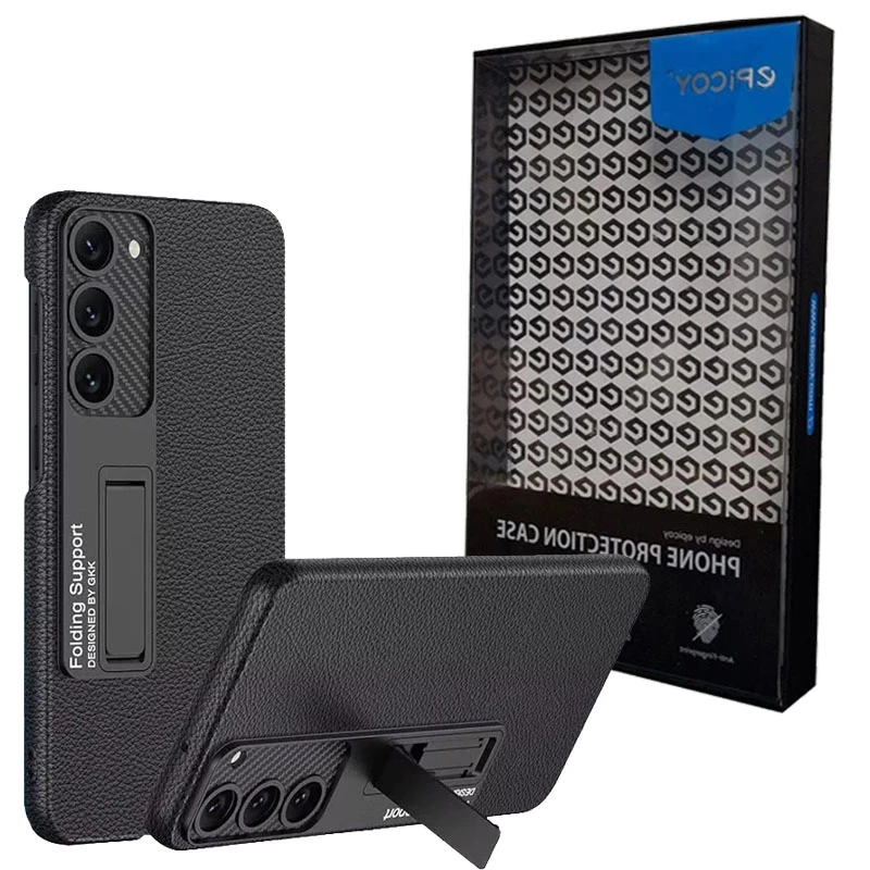 کاور گوشی سامسونگ Galaxy S23 Fe اِپیکوی مدل Folding Leather -مشکی