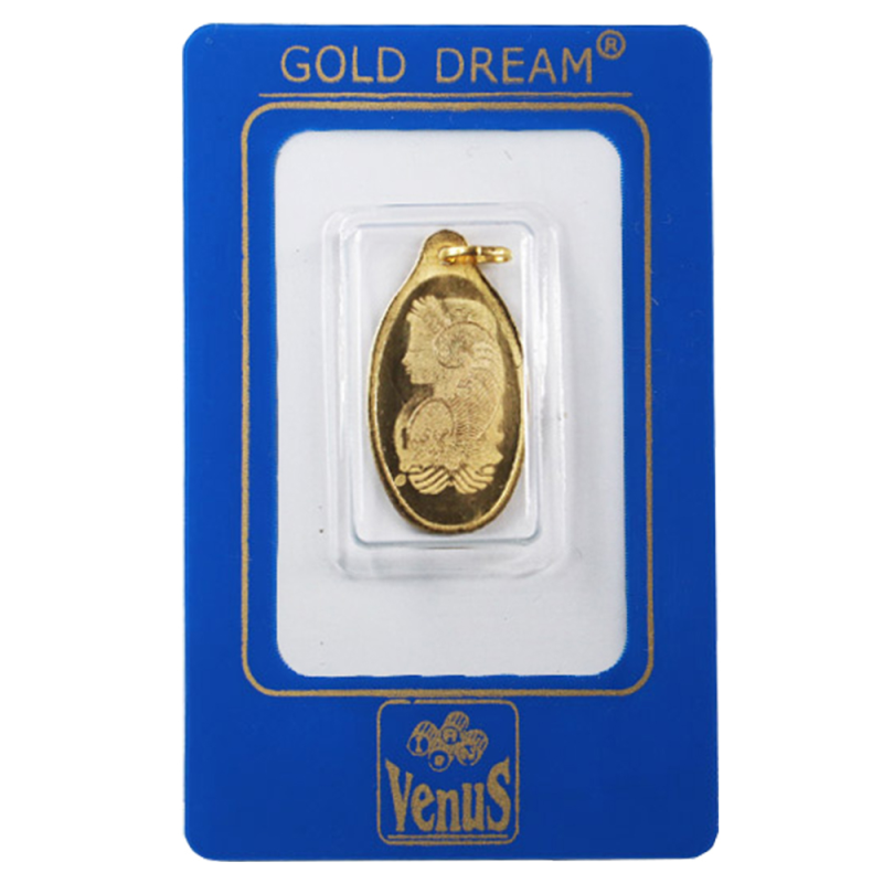 شمش طلا 250 سوت 18 عیار ونوس مدل 110-250