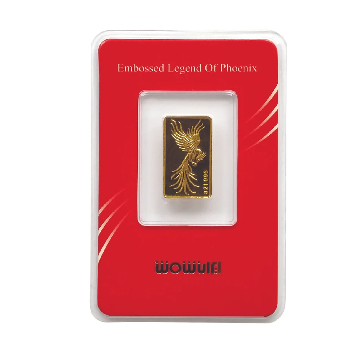 شمش 100 سوت طلا 24 عیار ایران شمش مدل سیمرغ کد 1000-100