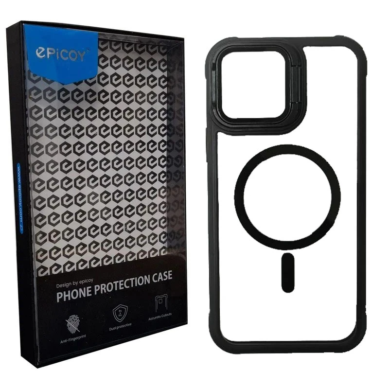 کاور گوشی اپل iPhone 11 Pro Max اپیکوی مدل Yoron -سرمه‌ای