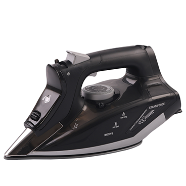 اتو بخار کاخلر مدل KH-813-نقره ای مشکی