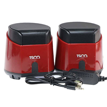 اسپیکر رو میزی تسکو مدل TS 2061-مشکی قرمز اسپیکر رو میزی تسکو مدل TS 2061-مشکی قرمز