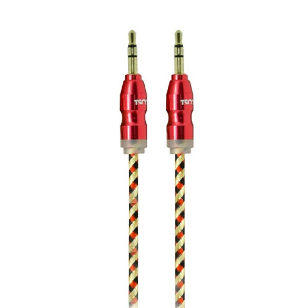 کابل AUX تسکو مدل TC AU12 طول 1 متر کابل AUX تسکو مدل TC AU12 طول 1 متر