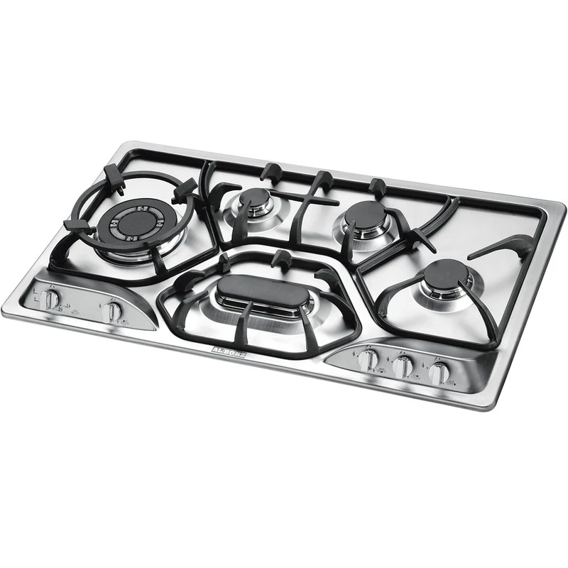 اجاق گاز صفحه‌ای پنج شعله استیل البرز مدل S-5908-استیل