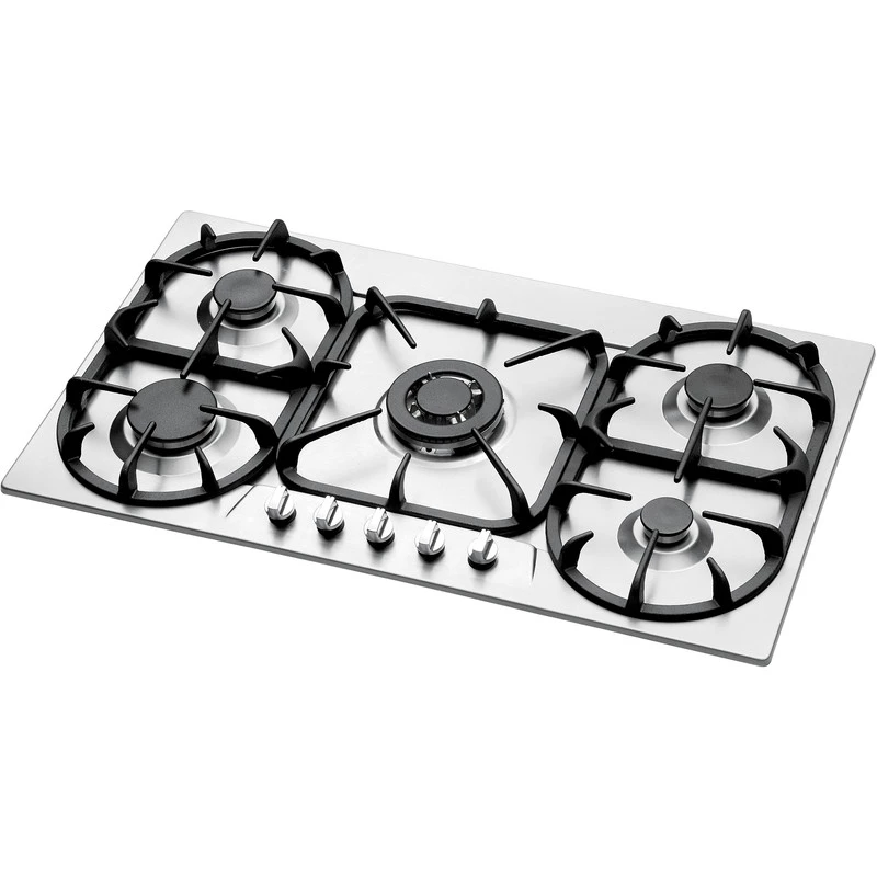 اجاق گاز صفحه‌ای پنج شعله استیل البرز مدل S-5905-استیل