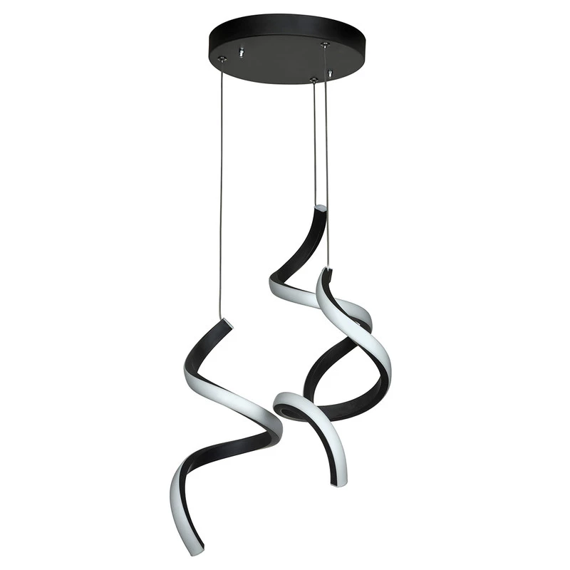 لوستر مدرن سقفی اتاق چشمه نور مدل L6364/3 آفتابی-سفید