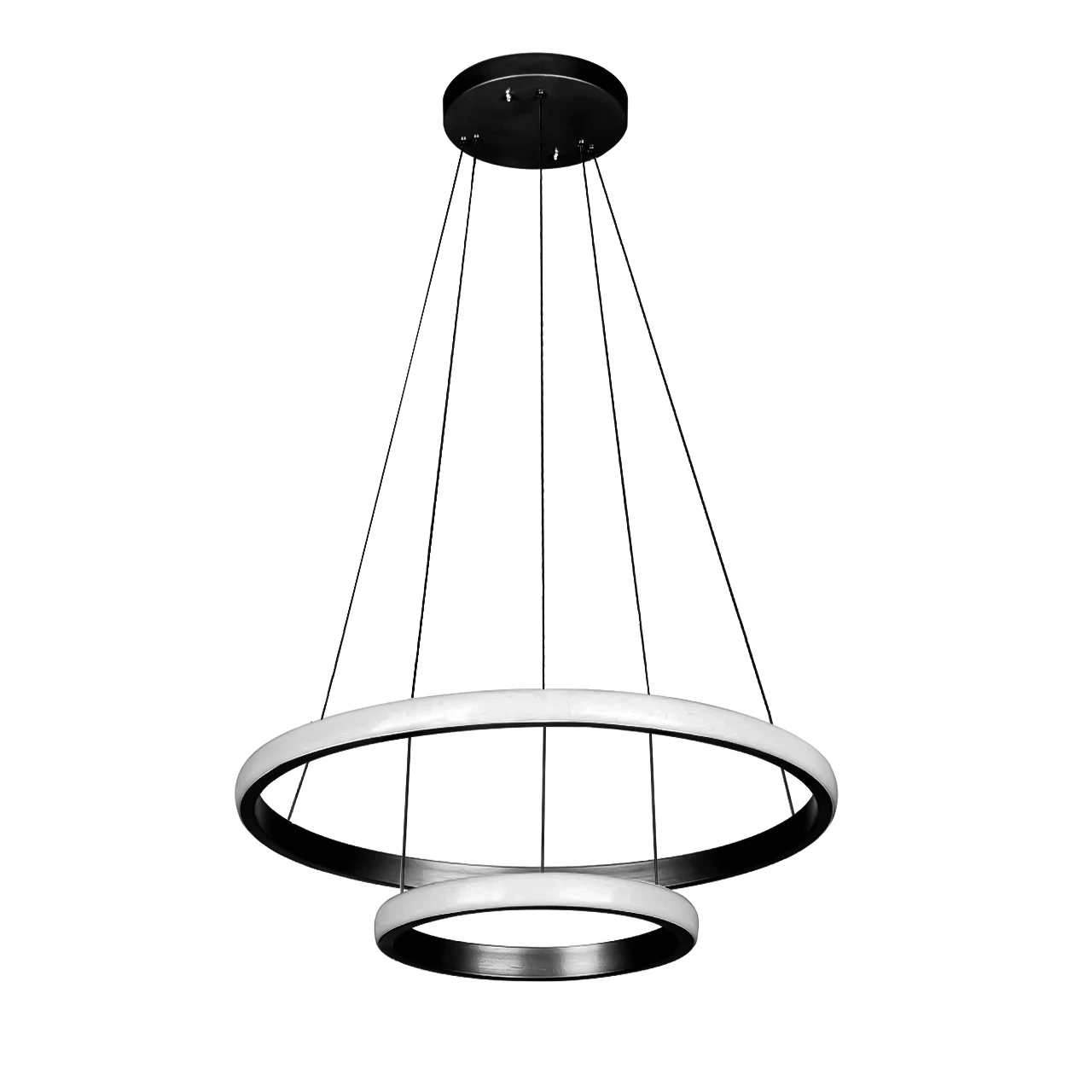 لوستر مدرن سقفی اتاق چشمه نور مدل L6375 آفتابی-طوسی