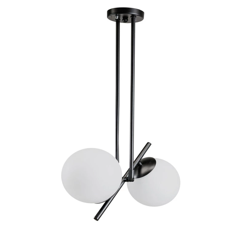 لوستر مدرن سقفی اتاق چشمه نور مدل A1234/2-سبز زیتونی