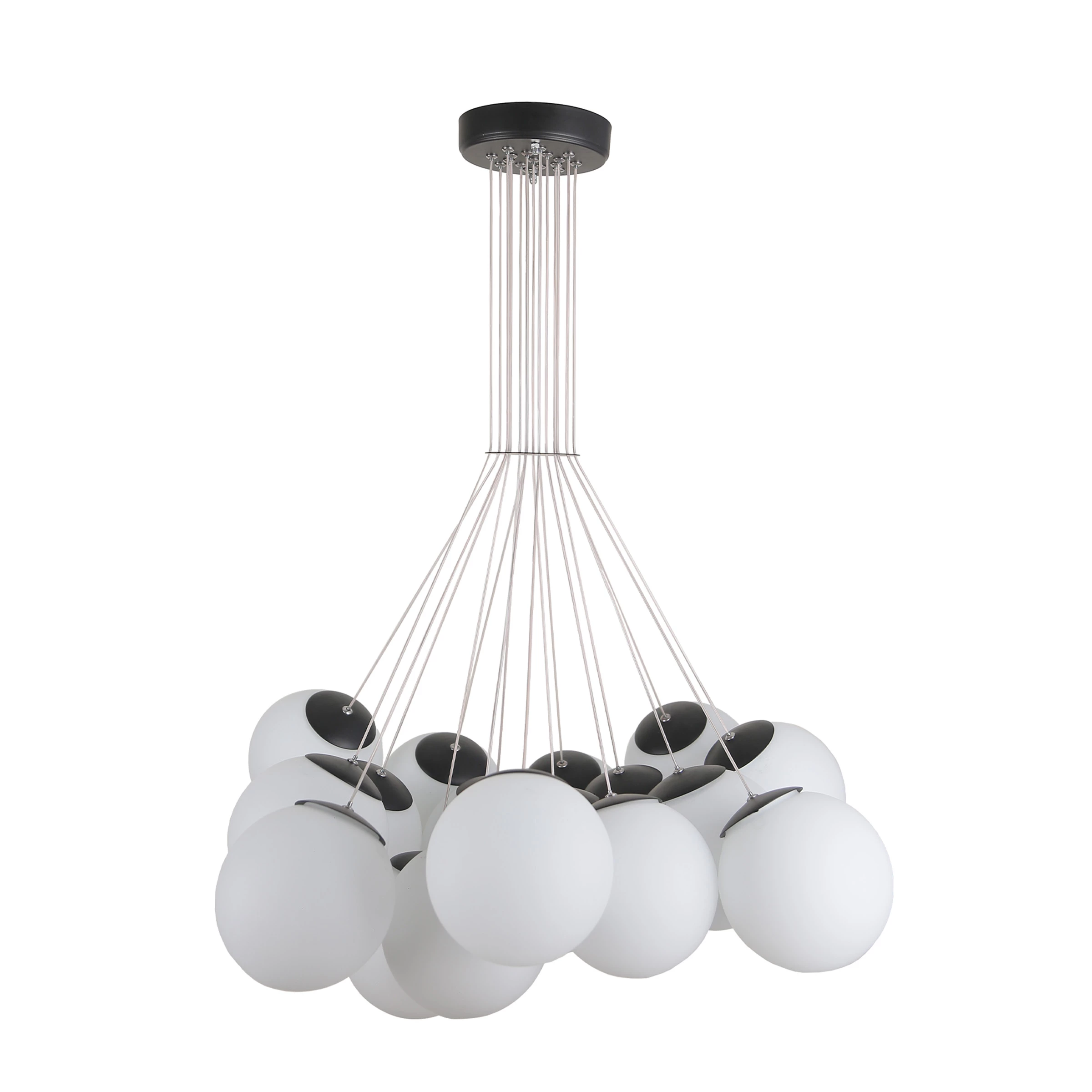 لوستر مدرن سقفی اتاق چشمه نور مدل A1224/17-سبز زیتونی