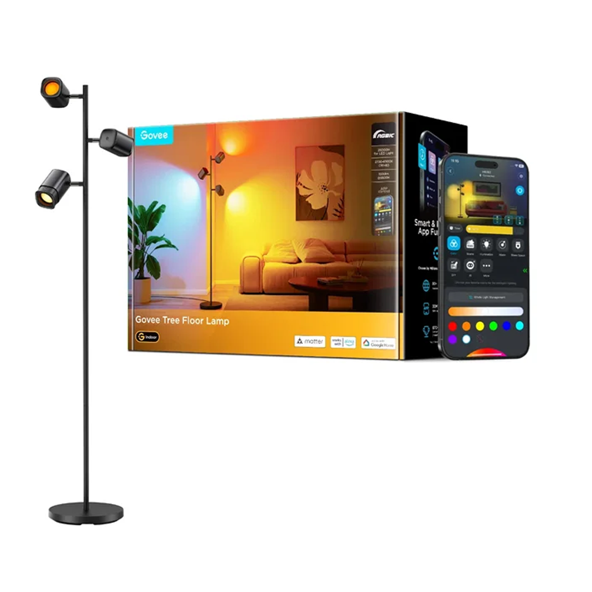 چراغ هوشمند گووی مدل H60B2 چراغ هوشمند گووی مدل H60B2