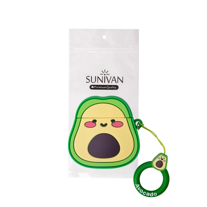 کاور کیس اپل ایرپاد 1 سانیوان طرح آووکادو -سبز