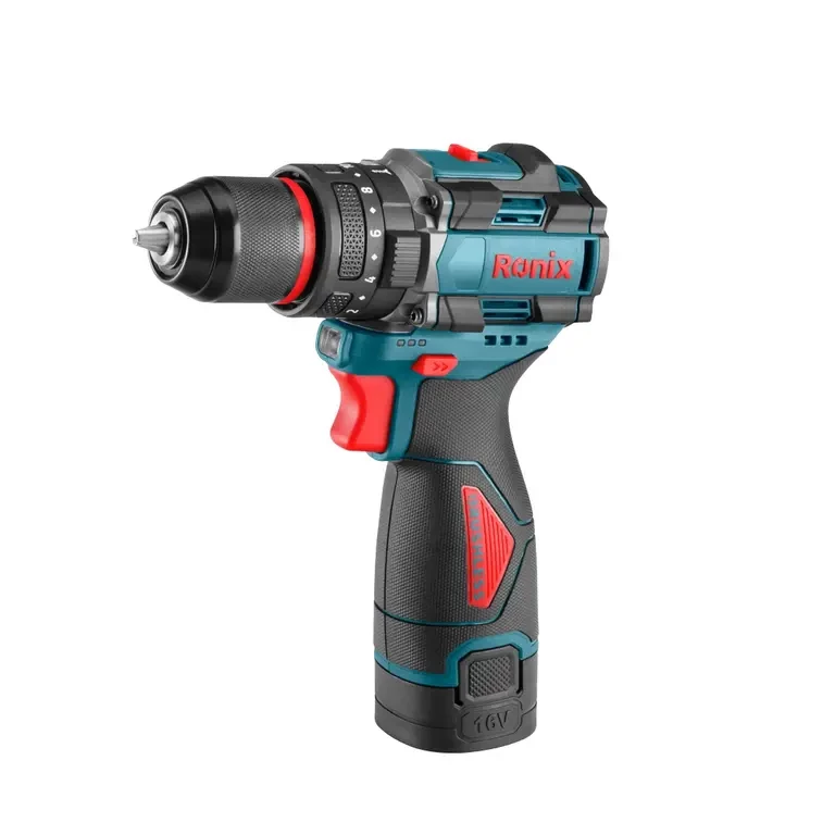 پیچ گوشتی شارژی رونیکس مدل 8669-چند رنگ 