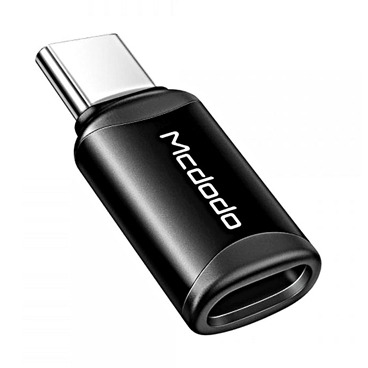 مبدل OTG لایتینینگ به USB-C مک دودو مدل OT770-مشکی