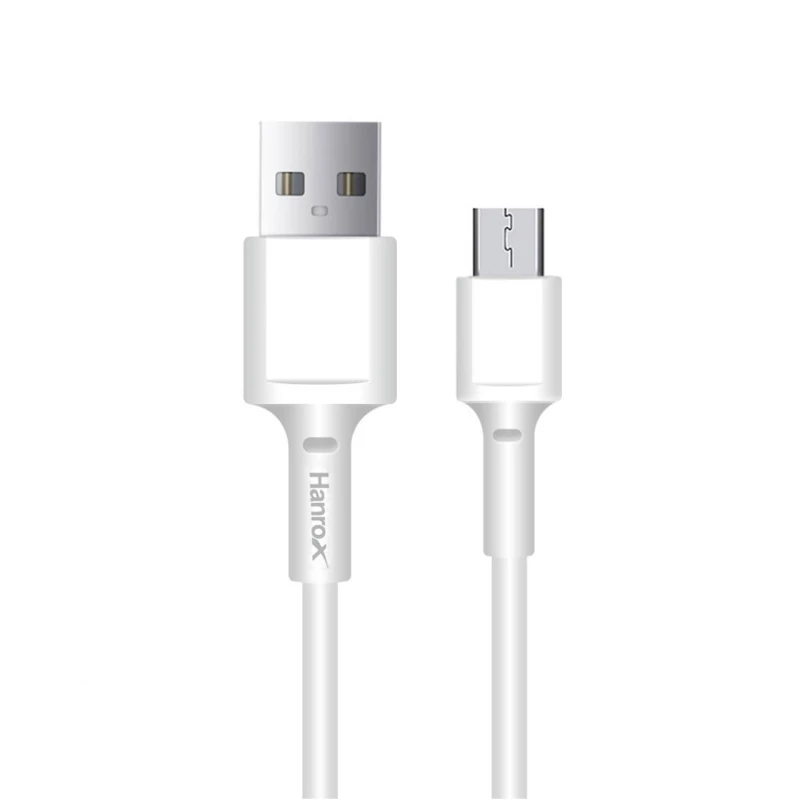 کابل Micro-USB هانروکس مدل M4 طول 1 متر-سفید