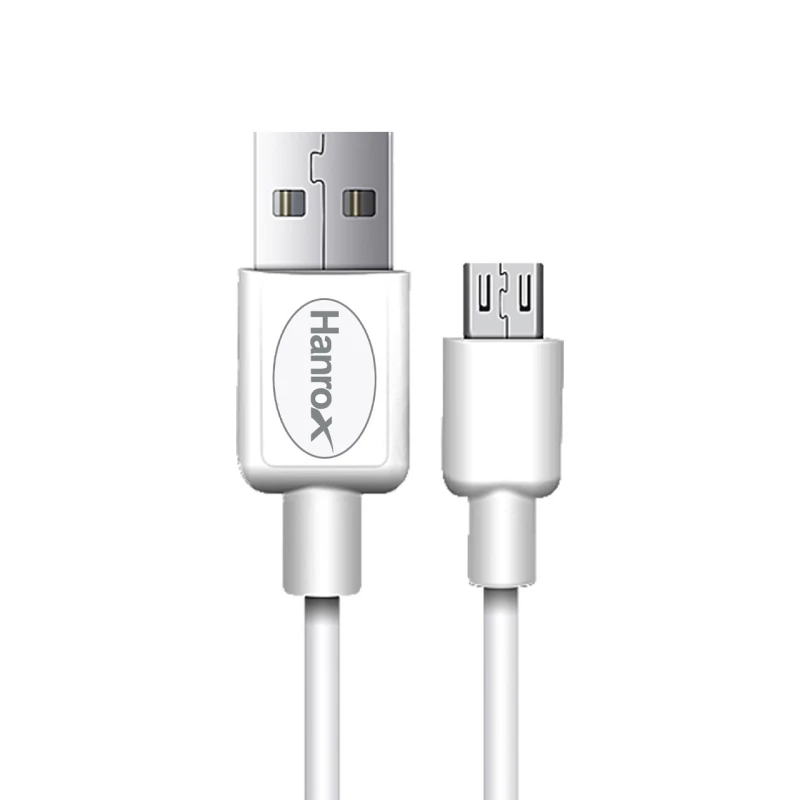 کابل Micro-USB هانروکس مدل M1 طول 1 متر-سفید