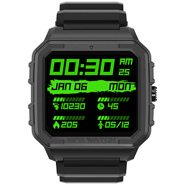 ساعت هوشمند نورث ادج مدل ALPHA PRO-مشکی