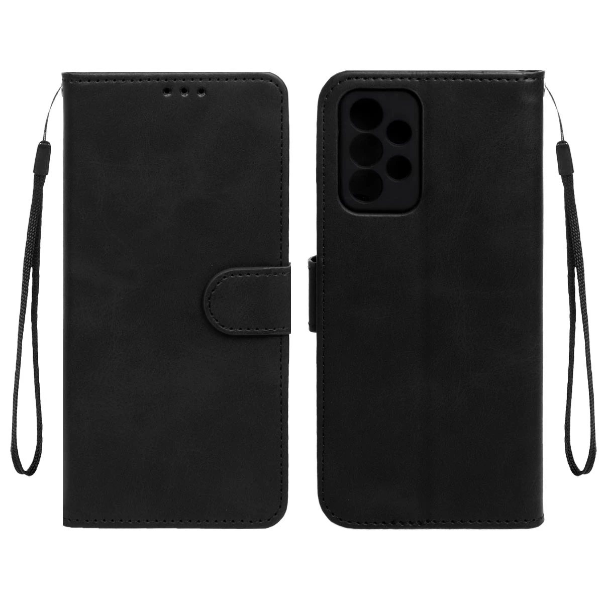 کیف کلاسوری گوشی سامسونگ Galaxy A52 مدل مگنتی-سرمه‌ای