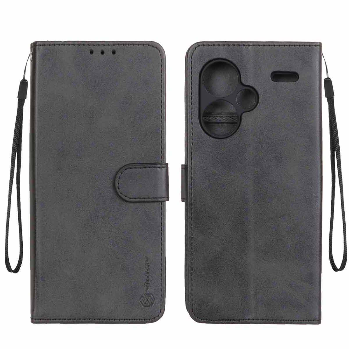 کیف کلاسوری گوشی شیائومی Redmi Note 13 Pro Plus مدل مگنتی جاکارتی محافظ لنزدار