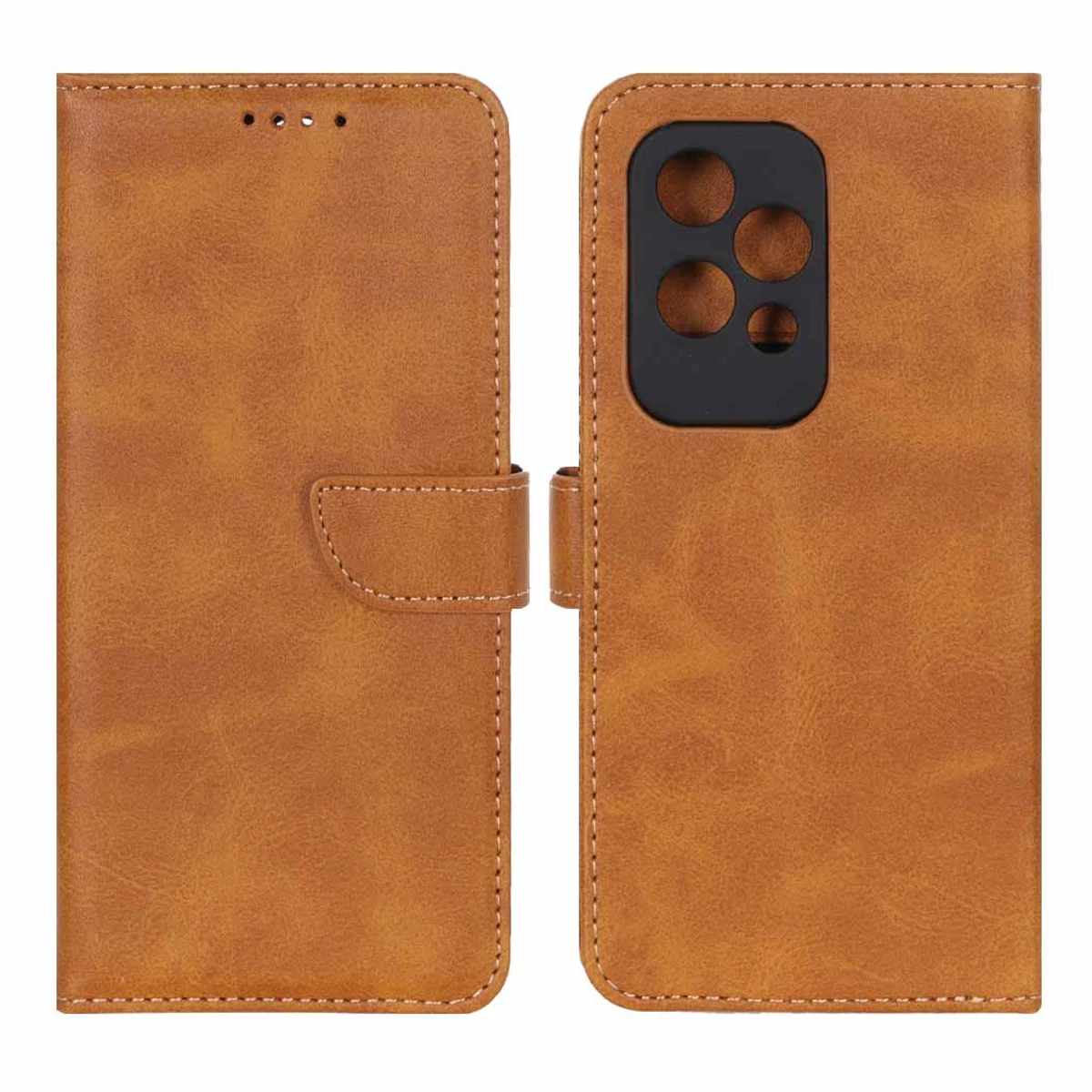 کیف کلاسوری گوشی آنر 200 Lite مدل مگنتی محافظ لنزدار-سرمه‌ای