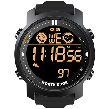 ساعت هوشمند نورث ادج مدل Laker -مشکی