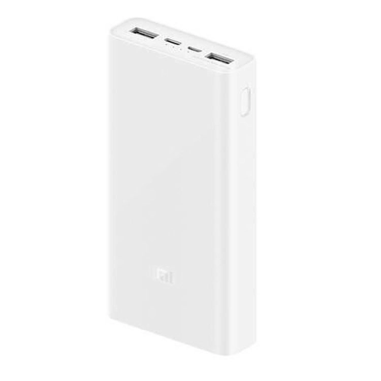 پاوربانک شیائومی مدل PLM18ZM ظرفیت 20000 میلی آمپر ساعت به همراه کابل تبدیل microUSB