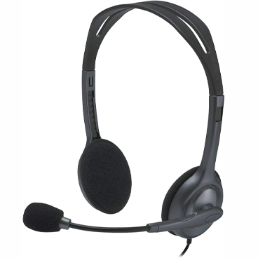 هدفون سیمی لاجیتک مدل H111 STEREO-مشکی