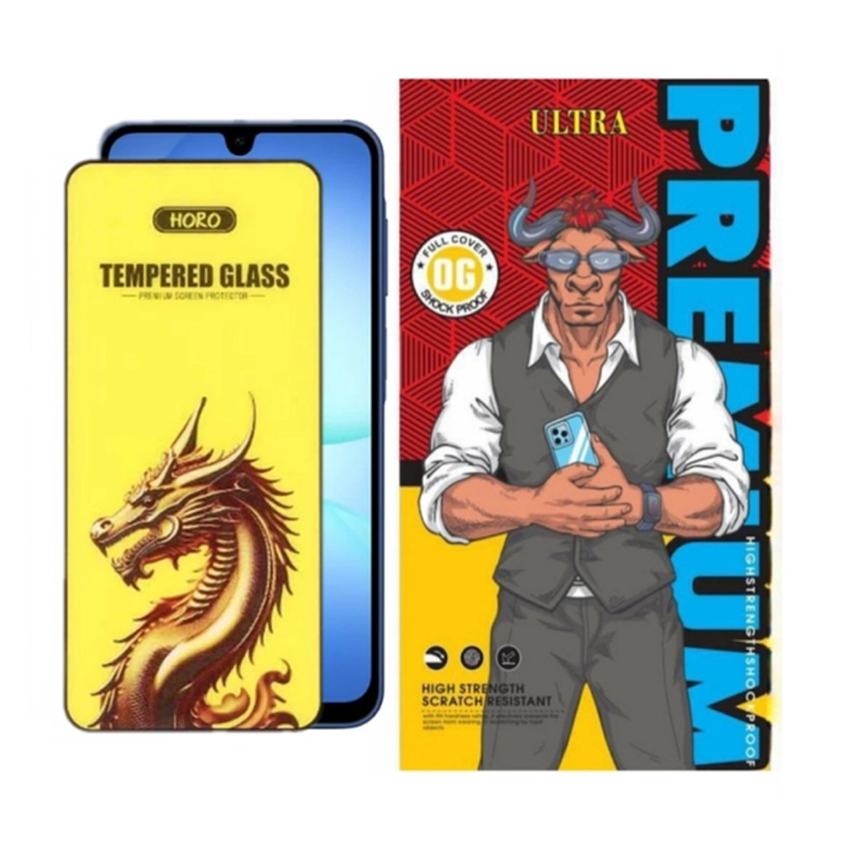 محافظ صفحه نمایش گوشی سامسونگ Galaxy A17 5G اولترا مدل Gold Dragon 