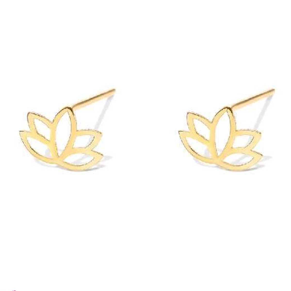 گوشواره طلا زنانه اپال گلد مدل نیلوفر 0195-0.29