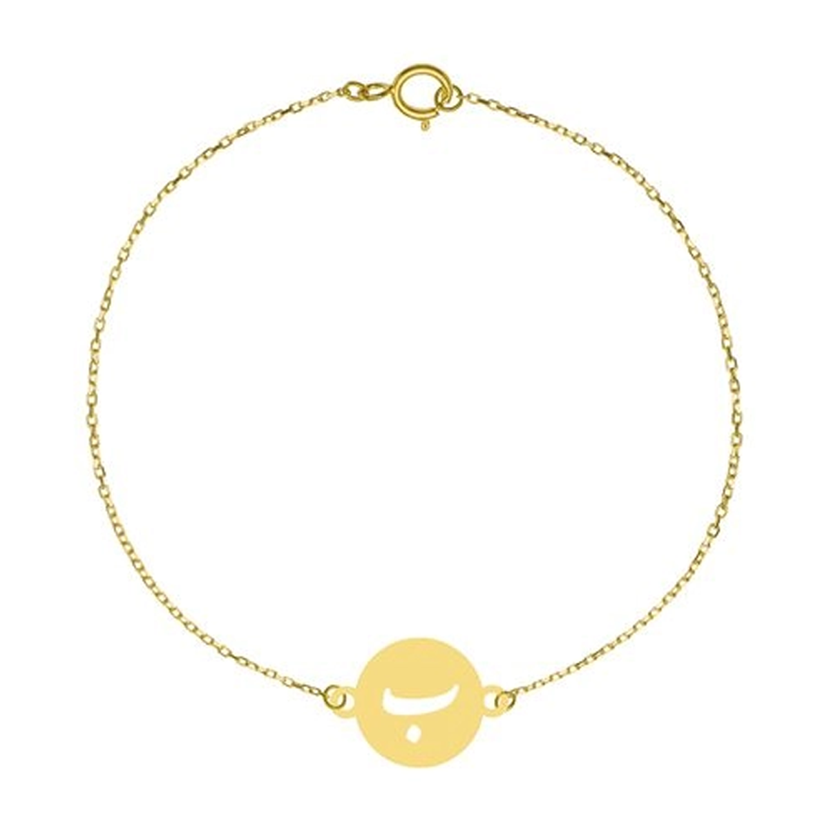 دستبند طلا زنانه شمیم گلد گالری مدل ب GB038-760