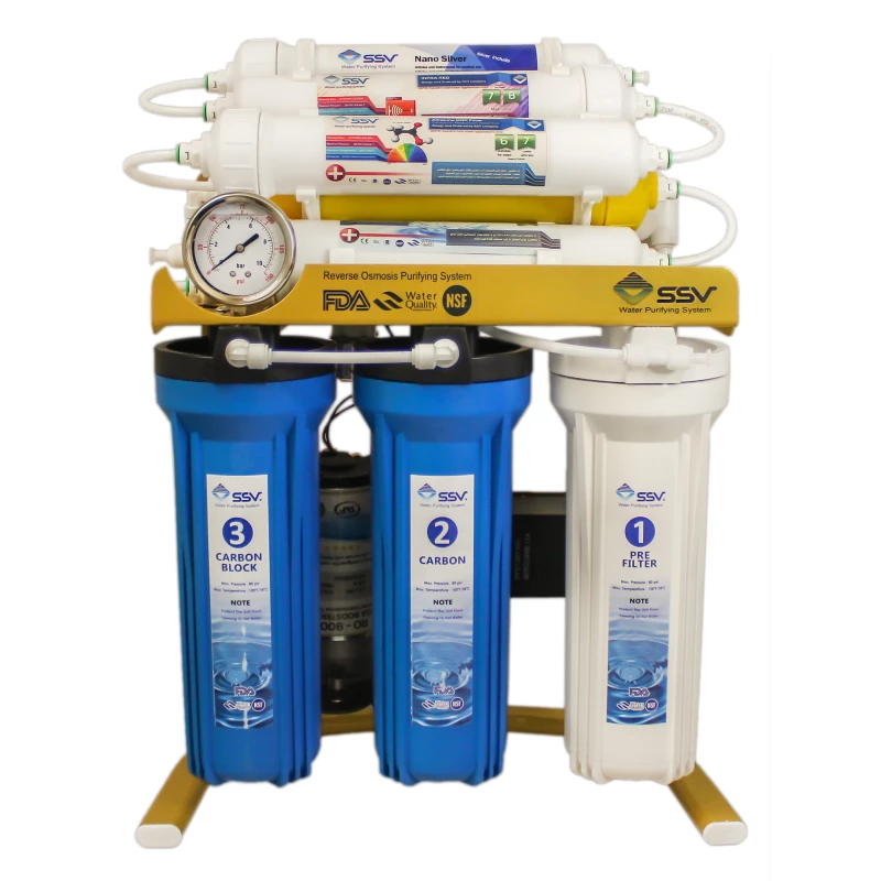 دستگاه تصفیه کننده آب اس اس وی مدل GoldenBlue x1150-سفید