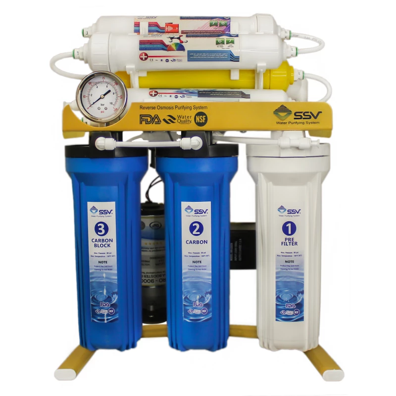 دستگاه تصفیه کننده آب اس اس وی مدل GoldenBlue x800-سفید