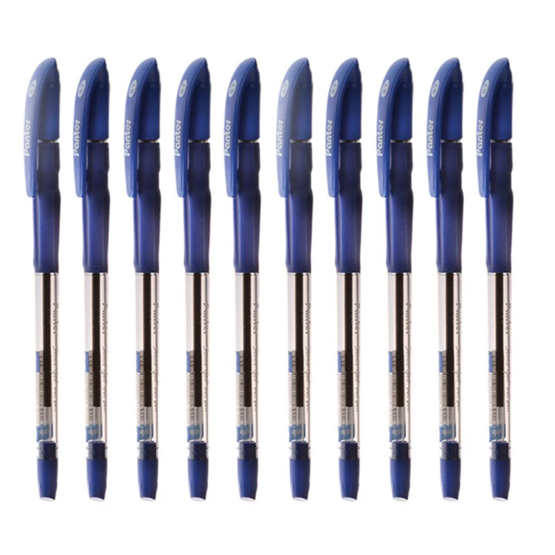 خودکار پنتر مدل Semi Gel بسته 10 عددی سایز 0.7-سبز