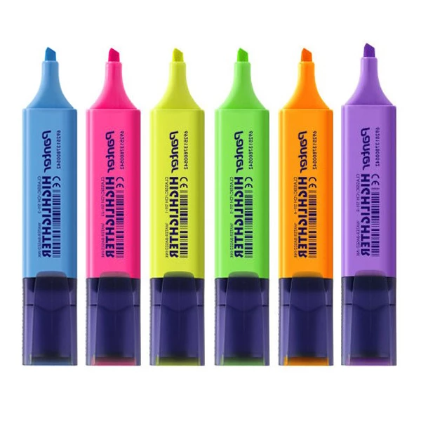 ماژیک علامت گذار پنتر مدل - CH 511 مجموعه 6 عددی-چند رنگ 