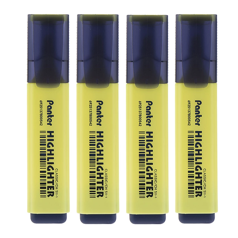 ماژیک علامت گذار پنتر مدل 6164 بسته 4 عددی سایز R1-بنفش