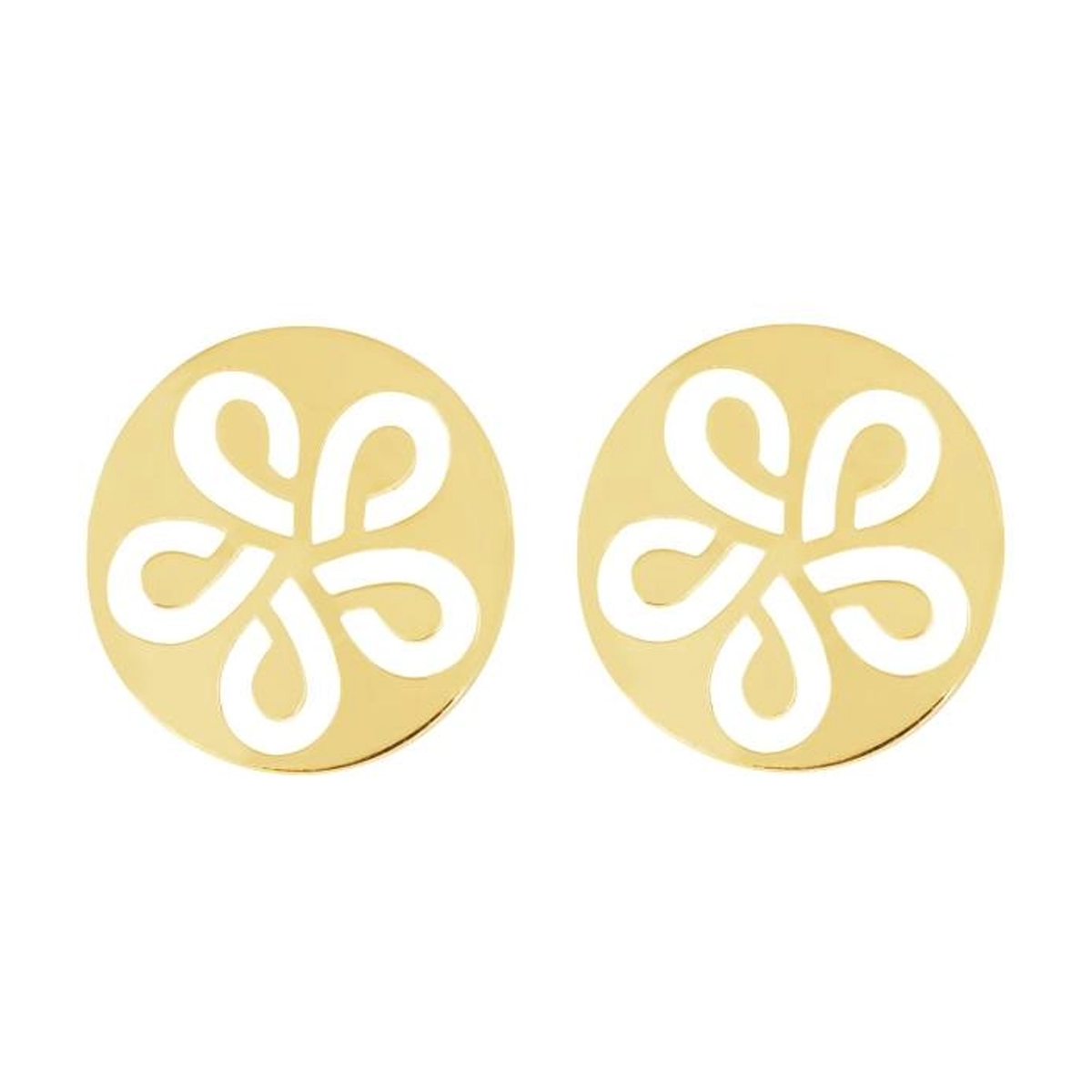 گوشواره طلا زنانه شمیم گلد گالری مدل GM11