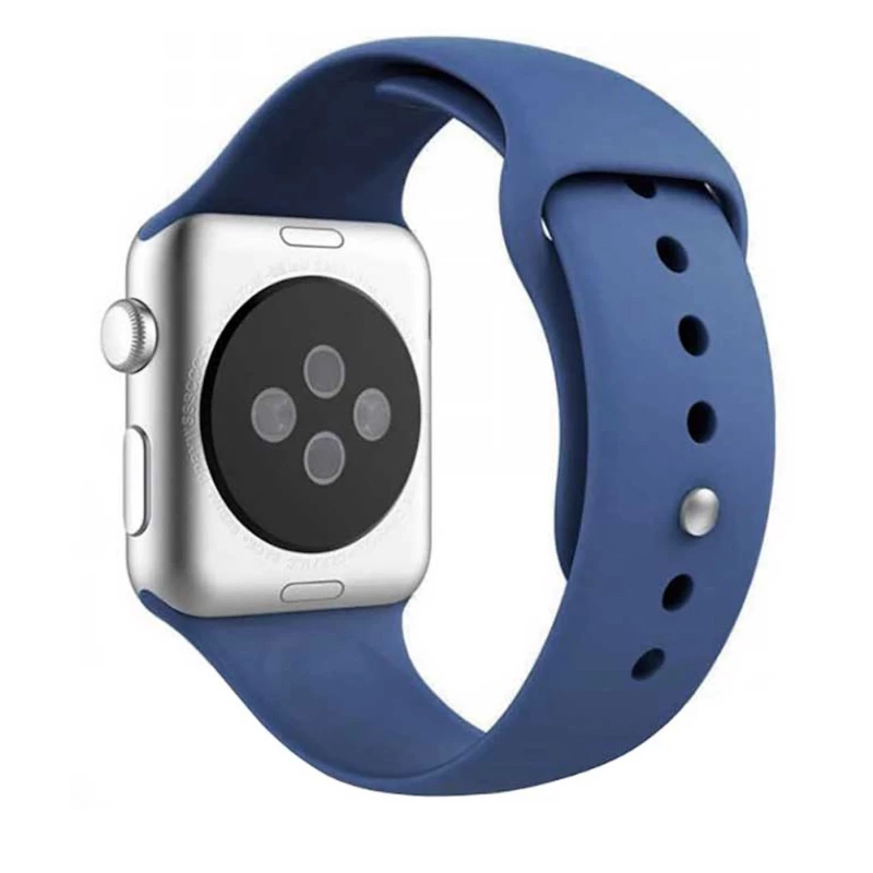 بند اپل واچ 42-44 میلی متری مدل Silicone-123-سرمهای بند اپل واچ 42-44 میلی متری مدل Silicone-123-سرمهای