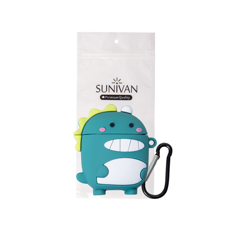 کاور کیس اپل ایرپاد 1 سانیوان مدل عروسکی فانتزی طرح دایناسور  