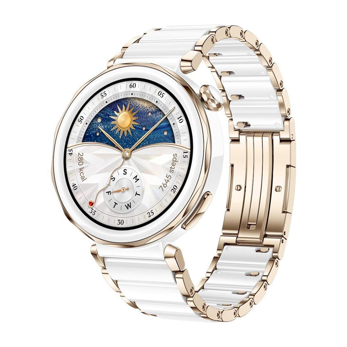 ساعت هوشمند هوآوی مدل GT 5 Pro 42mm بند سرامیک