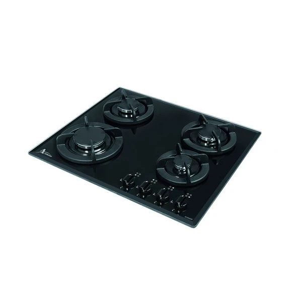 اجاق گاز صفحه‌ای 4 شعله اخوان مدل GI-4-مشکی